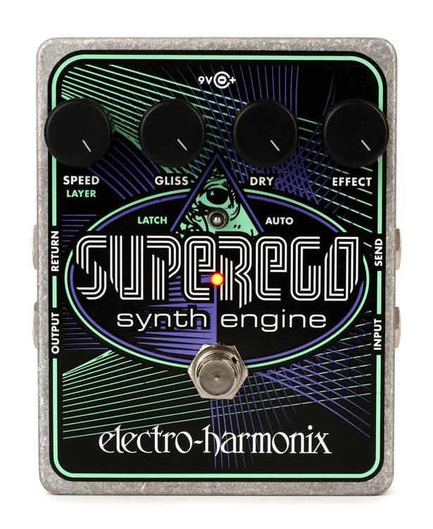 Effect Pedals Electro-Harmonix Superego Synth Engine Pedal 3 Effect Pedals Electro-Harmonix Superego Synth Engine Pedal
