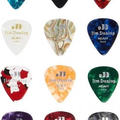 Dunlop PVP107 Heavy Celluloid Guitar Picks Variety Pack