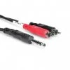 Adapters & Cables HosaInsert Cable 1/4 In TRS To Dual RCA TRS-203