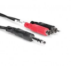 Adapters & Cables HosaInsert Cable 1/4 In TRS To Dual RCA TRS-203