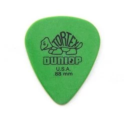 Capos & Picks & Tuners Dunlop 418P.88 Tortex Standard .88mm Green Guitar Picks 12-Pack