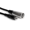 Hosa Unbalanced Interconnect RCA To XLR3M 5 Ft XRM-105 Adapters & Cables
