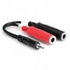 Hosa Stereo Breakout 3.5 Mm TRS To Dual 1/4 In TSF YMP-137 Adapters & Cables