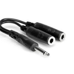 Hosa Y Cable 1/4 In TS To Dual 1/4 In TSF YPP-111