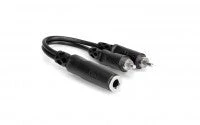 Adapters & Cables Hosa Y Cable 1/4 IN TSF To Dual RCA YPR-131