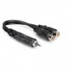 Hosa Y Cable RCA To Dual RCAF YRA-104 Adapters & Cables