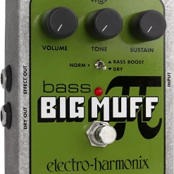 Effect Pedals Electro-Harmonix Bass Big Muff Pi Bass Fuzz Pedal