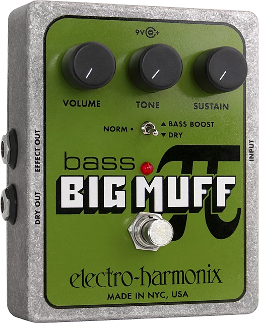 Effect Pedals Electro-Harmonix Bass Big Muff Pi Bass Fuzz Pedal 3 Effect Pedals Electro-Harmonix Bass Big Muff Pi Bass Fuzz Pedal