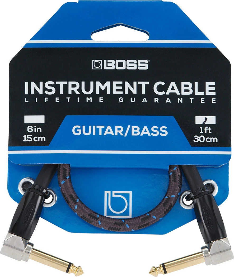 Boss BIC-3AA Instrument Cable - 3' Adapters & Cables 4 Boss BIC-3AA Instrument Cable - 3' Adapters & Cables