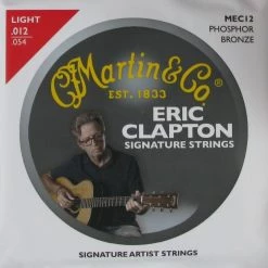 Strings Martin Acoustic Guitar Clapton's Choice 92/8 Phosphor Bronze, .012 - .054, MEC12