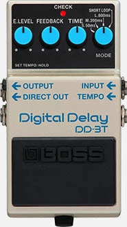 Boss DD-3T Digital Delay Pedal Effect Pedals 3 Boss DD-3T Digital Delay Pedal Effect Pedals