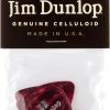 Capos & Picks & Tuners Dunlop Red Pearl Celluloid Standard Guitar Picks Thin 12 Pack, 483P09TH 2 Capos & Picks & Tuners Dunlop Red Pearl Celluloid Standard Guitar Picks Thin 12 Pack, 483P09TH