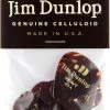 Dunlop Shell Celluloid Standard Guitar Picks Heavy 12 Pack, 483P05HV