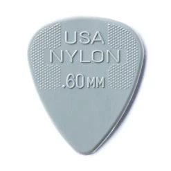 Capos & Picks & Tuners Dunlop 44P.60 Nylon Standard .60mm Guitar Picks 12-Pack