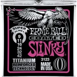 Ernie Ball 3123 Coated Electric Titanium RPS Super Slinky .009 - .042