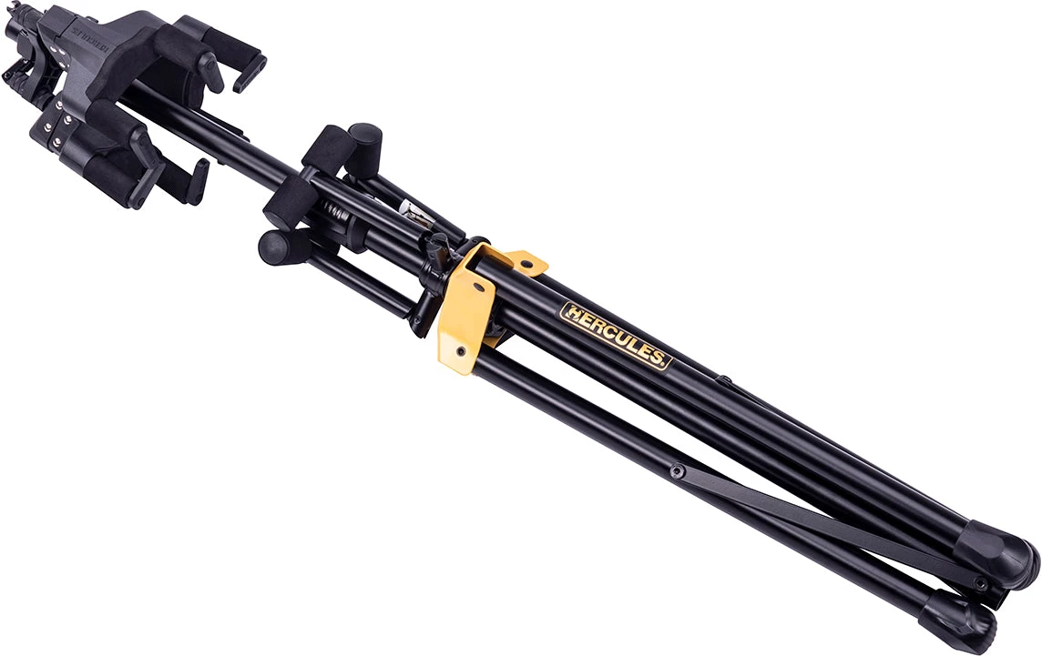 HERCULES AUTO GRIP SYSTEM (AGS) TRIPLE GUITAR STAND, FOLDABLE BACKREST, GS432B PLUS Hangers & Stands 5 HERCULES AUTO GRIP SYSTEM (AGS) TRIPLE GUITAR STAND, FOLDABLE BACKREST, GS432B PLUS Hangers & Stands