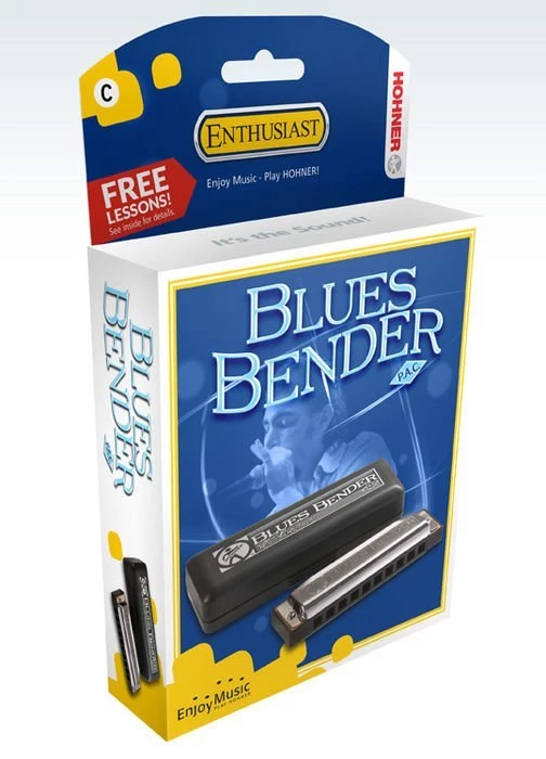 Other Accessories Hohner Blues Bender M586BX Harmonica - Assorted Keys 3 Other Accessories Hohner Blues Bender M586BX Harmonica - Assorted Keys
