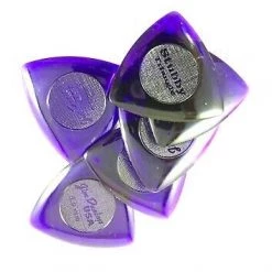 Dunlop 473P3.0 Tri Stubby Guitar Picks, 3.0mm, 6-Pack