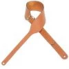Straps Levy's Leather 3" Wide Tapered Leather Guitar Strap - Tan - PM50