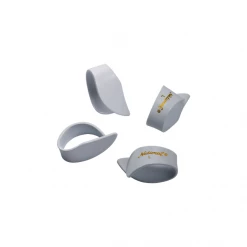 DAddario D'Addario National Celluloid Thumb Picks, Large White - 4-Pack, NP8W-04