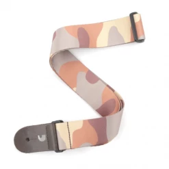 DAddario D'Addario Polyester Guitar Strap, Camo, Brown, P20W1403