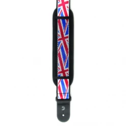 DAddario Straps D'Addario Woven Guitar Strap, Union Jack W/ Pad 50MM, 50A11-PD
