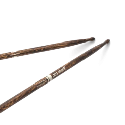 ProMark Classic Forward 5A FireGrain Hickory Drumstick, Oval Wood Tip, TX5AW-FG Drums & Percussion