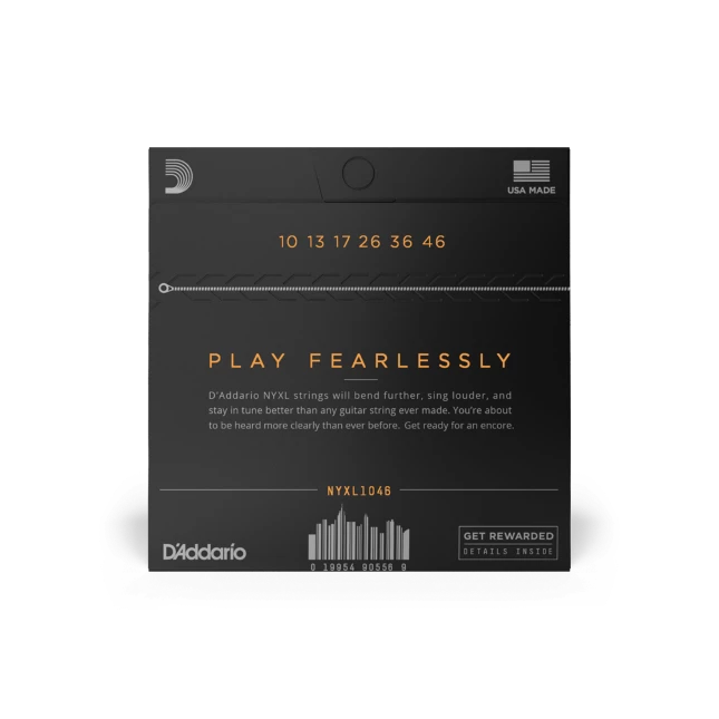 DAddario D'Addario NYXL1046 Nickel Wound Electric Guitar Strings, Regular Light, 10-46 4 DAddario D'Addario NYXL1046 Nickel Wound Electric Guitar Strings, Regular Light, 10-46