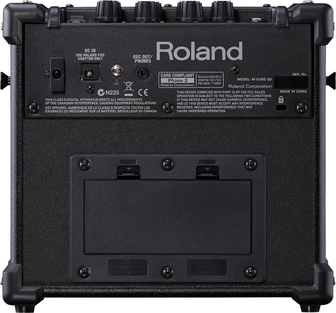 Roland Micro Cube GX 3W 1x5 Battery Powered Guitar Combo Amp Black Amplifiers 4 Roland Micro Cube GX 3W 1x5 Battery Powered Guitar Combo Amp Black Amplifiers