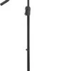 HERCULES EZ CLUTCH TRIPOD MICROPHONE STAND W/2 IN 1 BOOM & EZ MIC CLIP, MS532B
