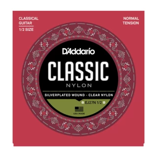 DAddario D'Addario EJ27N 1/2 Student Nylon Fractional Classical Guitar Strings, Normal Tension 3 DAddario D'Addario EJ27N 1/2 Student Nylon Fractional Classical Guitar Strings, Normal Tension