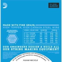 DAddario EXP110 Coated Nickel Wound, Light, 10-46 Strings