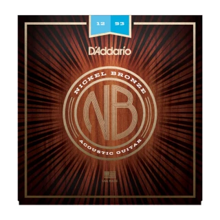 DAddario D'Addario NB1253 Nickel Bronze Acoustic Guitar Strings, Light, 12-53 3 DAddario D'Addario NB1253 Nickel Bronze Acoustic Guitar Strings, Light, 12-53