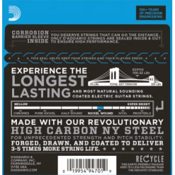 DAddario EXP110 Coated Nickel Wound, Light, 10-46 Strings