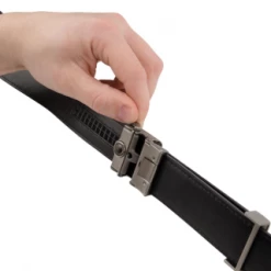 DAddario Straps D'Addario Fast Track, Leather Guitar Strap, Black L25S1501FT