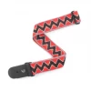 DAddario Straps D'Addario Guitar Strap, Zig-Zag, Red & Black N20W1401