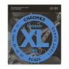 DAddario D'Addario ECG25 Chromes Flat Wound Electric Guitar Strings, Light, 12-52