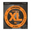 DAddario D'Addario ECB82 Chromes Bass Guitar Strings, Medium, 50-105, Long Scale