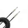 DAddario D'Addario Custom Series Coiled Instrument Cable, Black, 30' PW-CDG-30BK Adapters & Cables