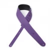 DAddario D'Addario Deluxe Leather Guitar Strap, Cantanella, Purple 25VLC04-DX Straps