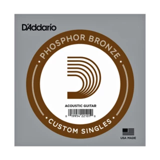DAddario D'Addario PB022 Phosphor Bronze Wound Acoustic Guitar Single String, .022 Single Strings 3 DAddario D'Addario PB022 Phosphor Bronze Wound Acoustic Guitar Single String, .022 Single Strings