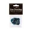 Dunlop Genuine Celluloid Medium Turquoise Pearl Picks, Pack Of 12, 483P11MD Capos & Picks & Tuners