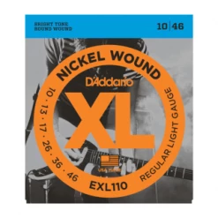 Strings DAddario EXL110 Nickel Wound, Regular Light, 10-46