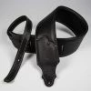 Franklin Strap Franklin 3" Padded Glove Leather Guitar Strap, 10C-BK-N, Black