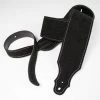 Franklin Strap Franklin Purist Suede Guitar Strap - Black - 3B-BK-S - Made In USA