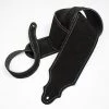 Franklin Strap Franklin 3" Purist Suede Guitar Strap, 3C-BK-S, Black
