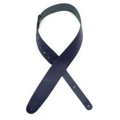 DAddario Straps D'Addario 25BL04 Classic Leather Guitar Strap, Blue