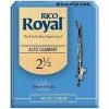 DAddario Royal By D'Addario Alto Clarinet Reeds, Strength 2.5, 10 Pack, RDB1025 Band & Orchestral 1 DAddario Royal By D'Addario Alto Clarinet Reeds, Strength 2.5, 10 Pack, RDB1025 Band & Orchestral