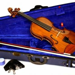 Stentor 1400 1/4 Size Student Violin Outfit With Case & Bow Natural Band & Orchestral