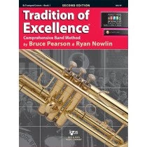 KJOS MUSIC Tradition Of Excellence Book 1 - B♭ Trumpet/Cornet Music Books